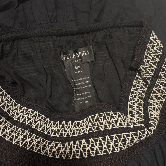 Black Tier Maxi Skirt in Size Small - Picture 2 of 4